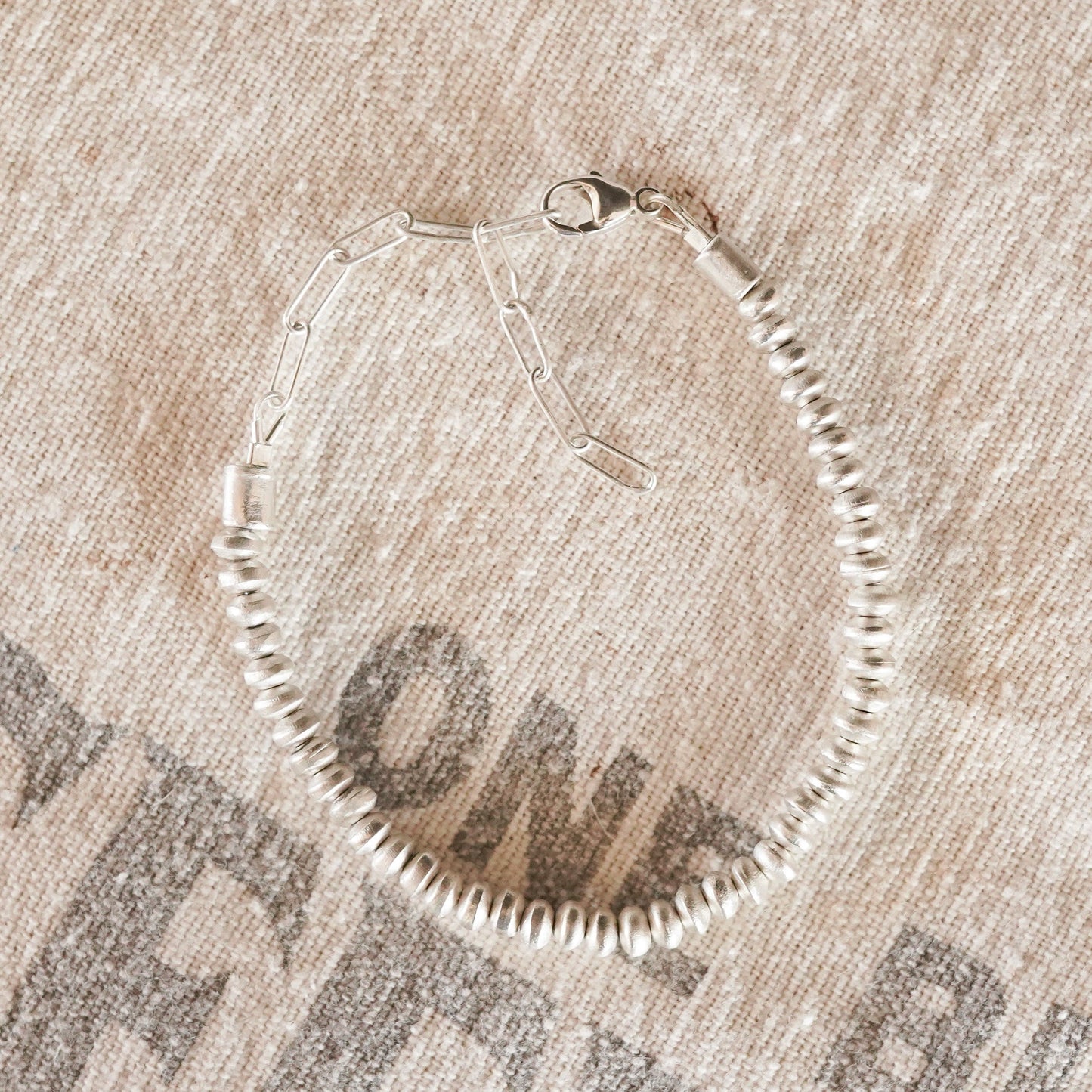 SILVER PEARL BRACELETS